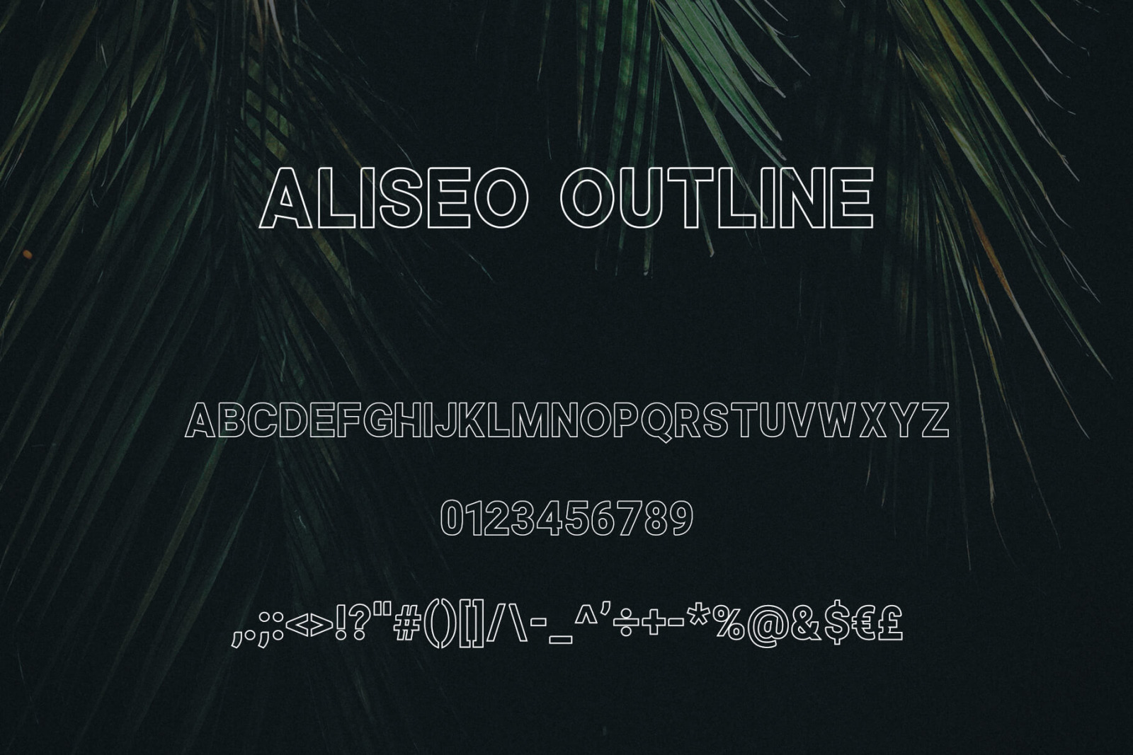 Aliseo Font Family - Sans Serif