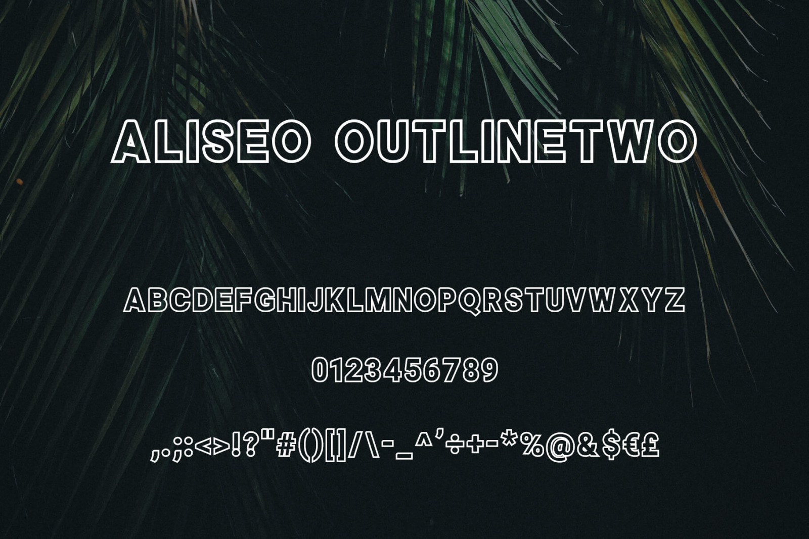 Aliseo Font Family - Sans Serif