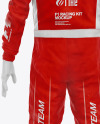 F1 Racing Kit Mockup – Back View