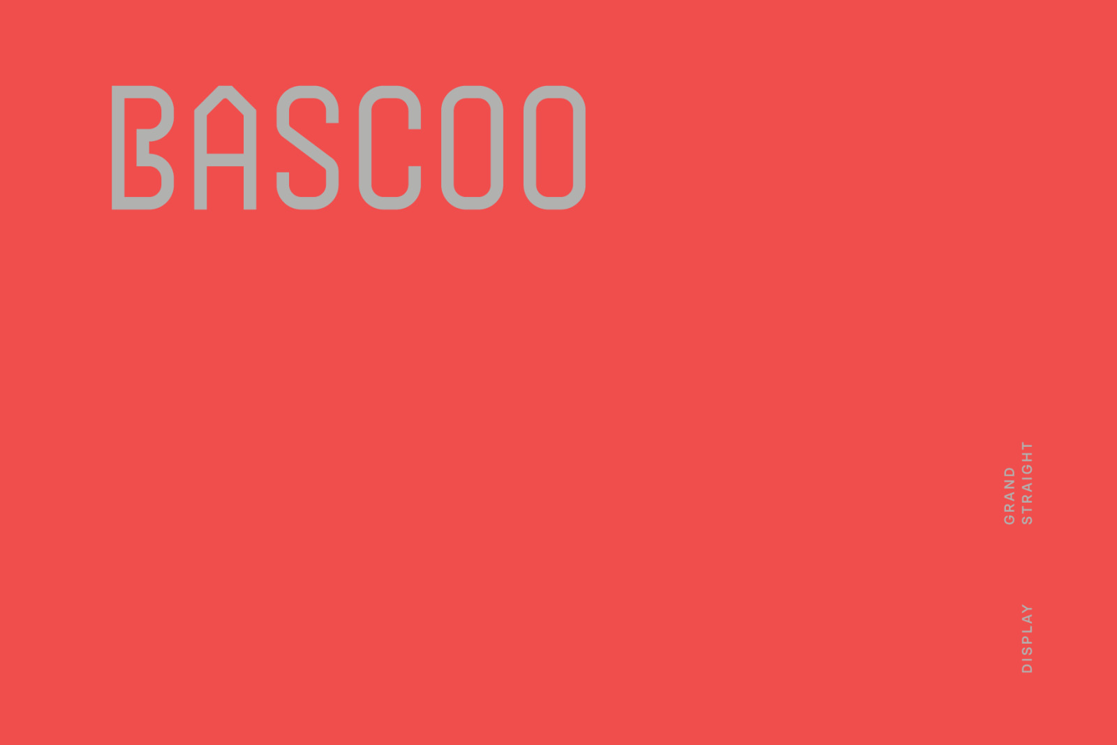 Bascoo Font Bascoo Font