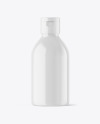 Glossy Plastic Bottle Mockup