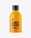 Glossy Plastic Bottle Mockup