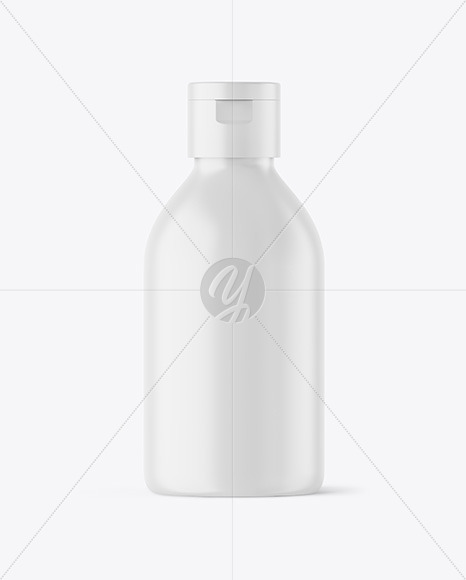 Matte Plastic Bottle Mockup Matte Plastic Bottle Mockup
