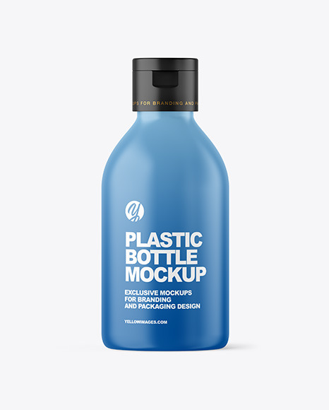 Matte Plastic Bottle Mockup Matte Plastic Bottle Mockup