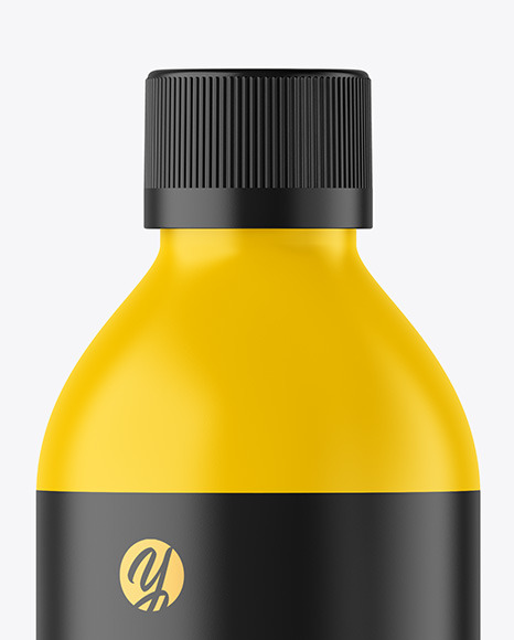 Matte Plastic Bottle Mockup Matte Plastic Bottle Mockup