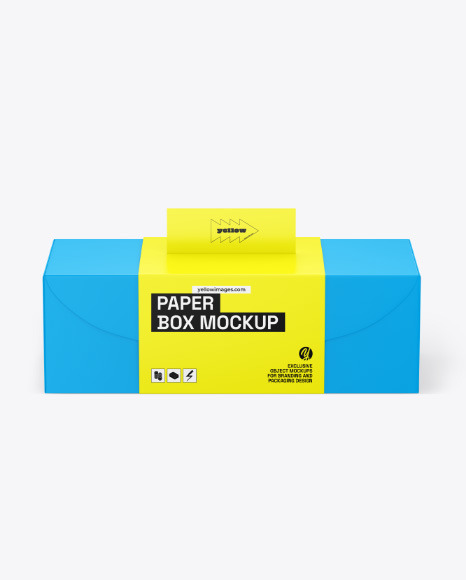 Paper Box Mockup - Mockup caixa