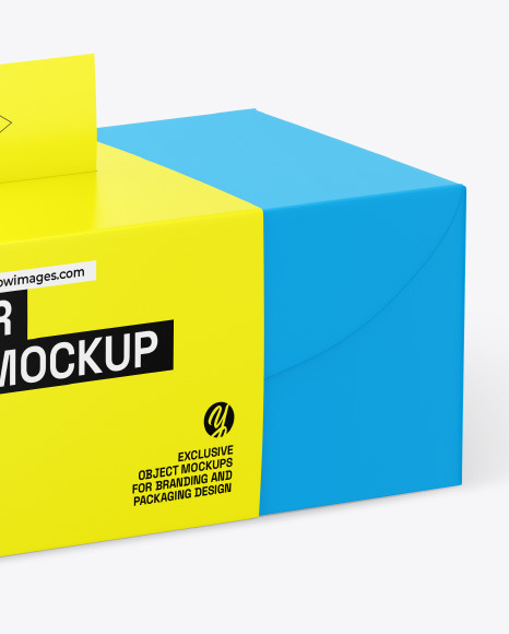 Paper Box Mockup