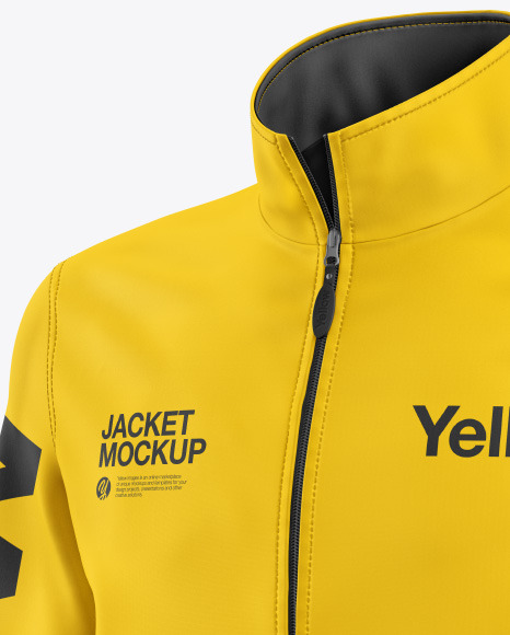 Men's Training Jacket Mockup