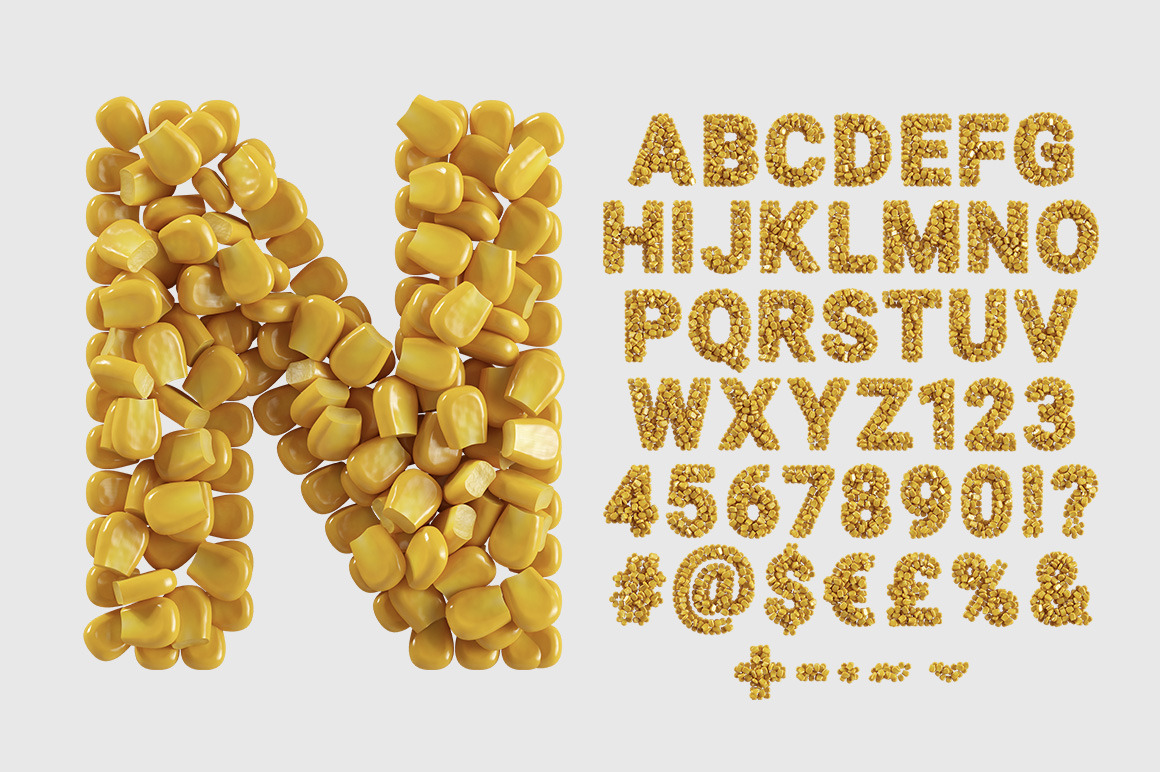 Corn Font