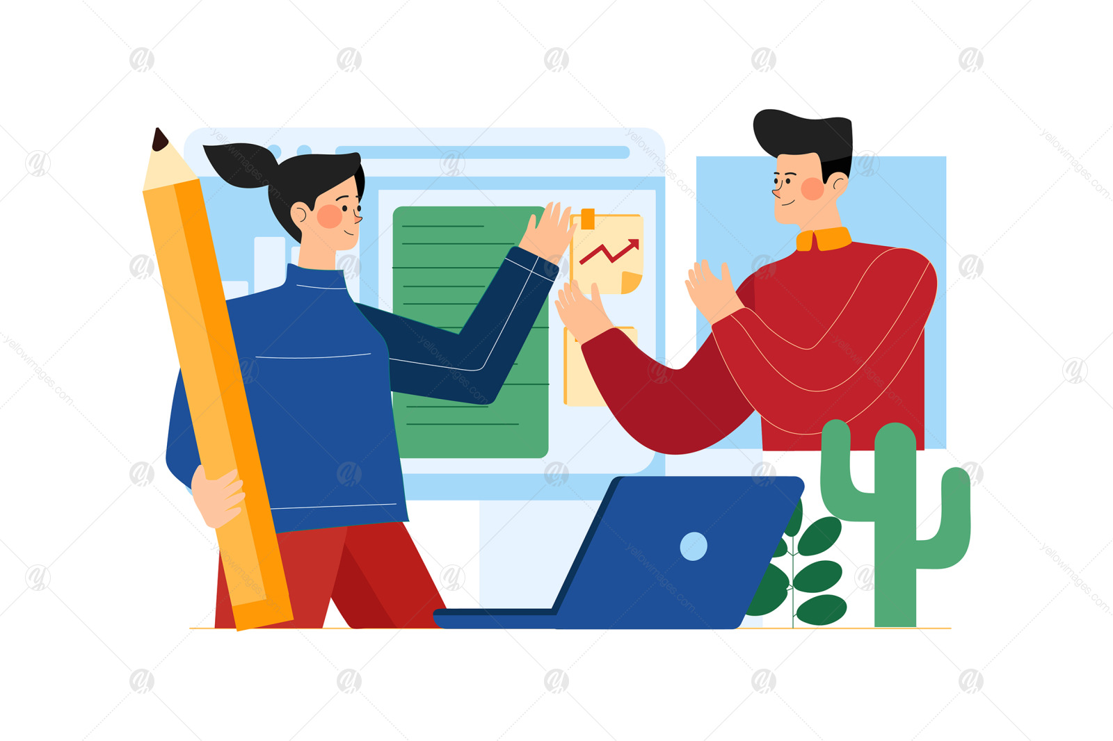 M390_Digital Marketing Illustration Pack M390_Digital Marketing Illustration Pack