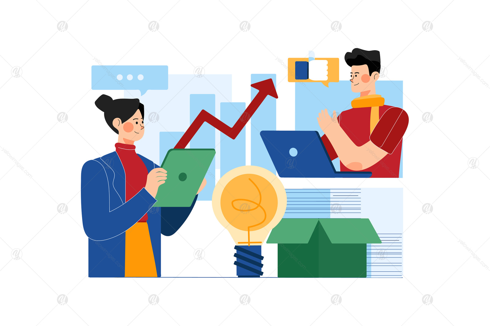 M390_Digital Marketing Illustration Pack M390_Digital Marketing Illustration Pack