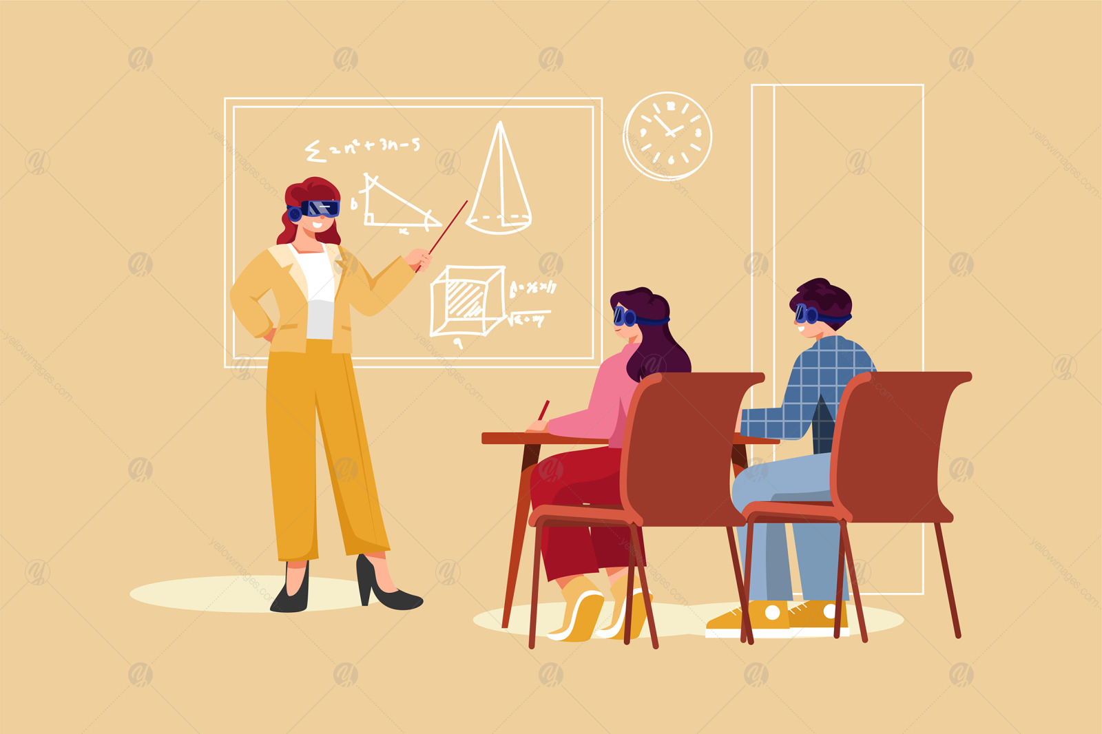 M391_Virtual Reality Illustration Pack M391_Virtual Reality Illustration Pack