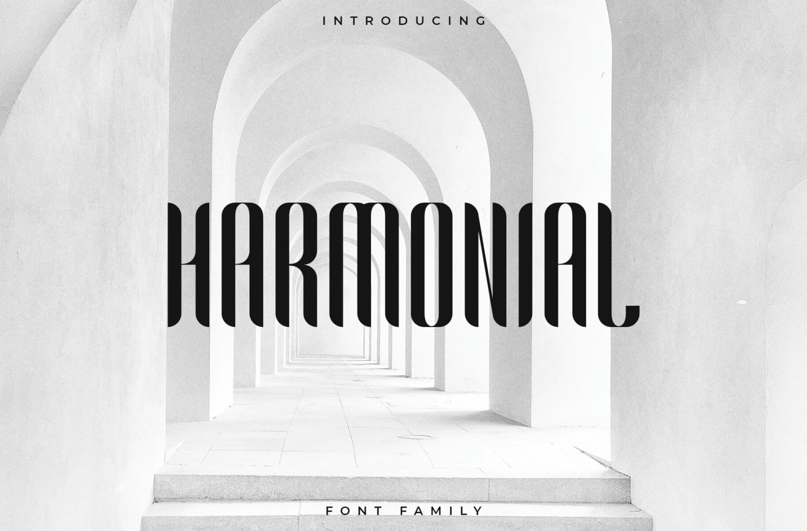 Harmonial Font Family - Sans Serif Harmonial Font Family - Sans Serif