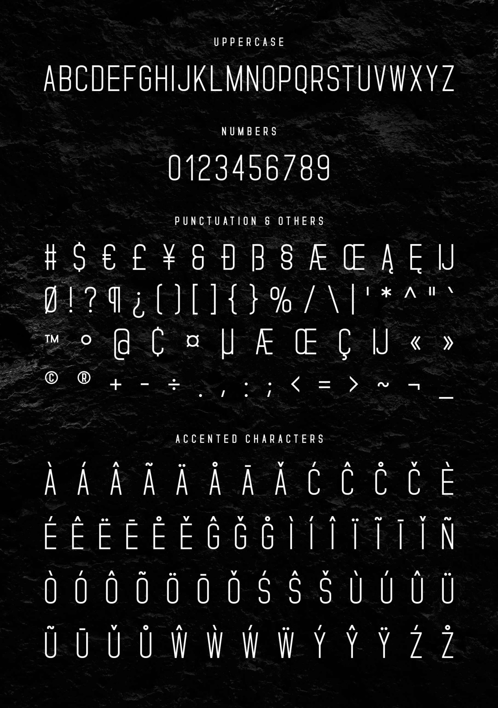 Standaris Font Family – Sans Serif Standaris Font Family – Sans Serif