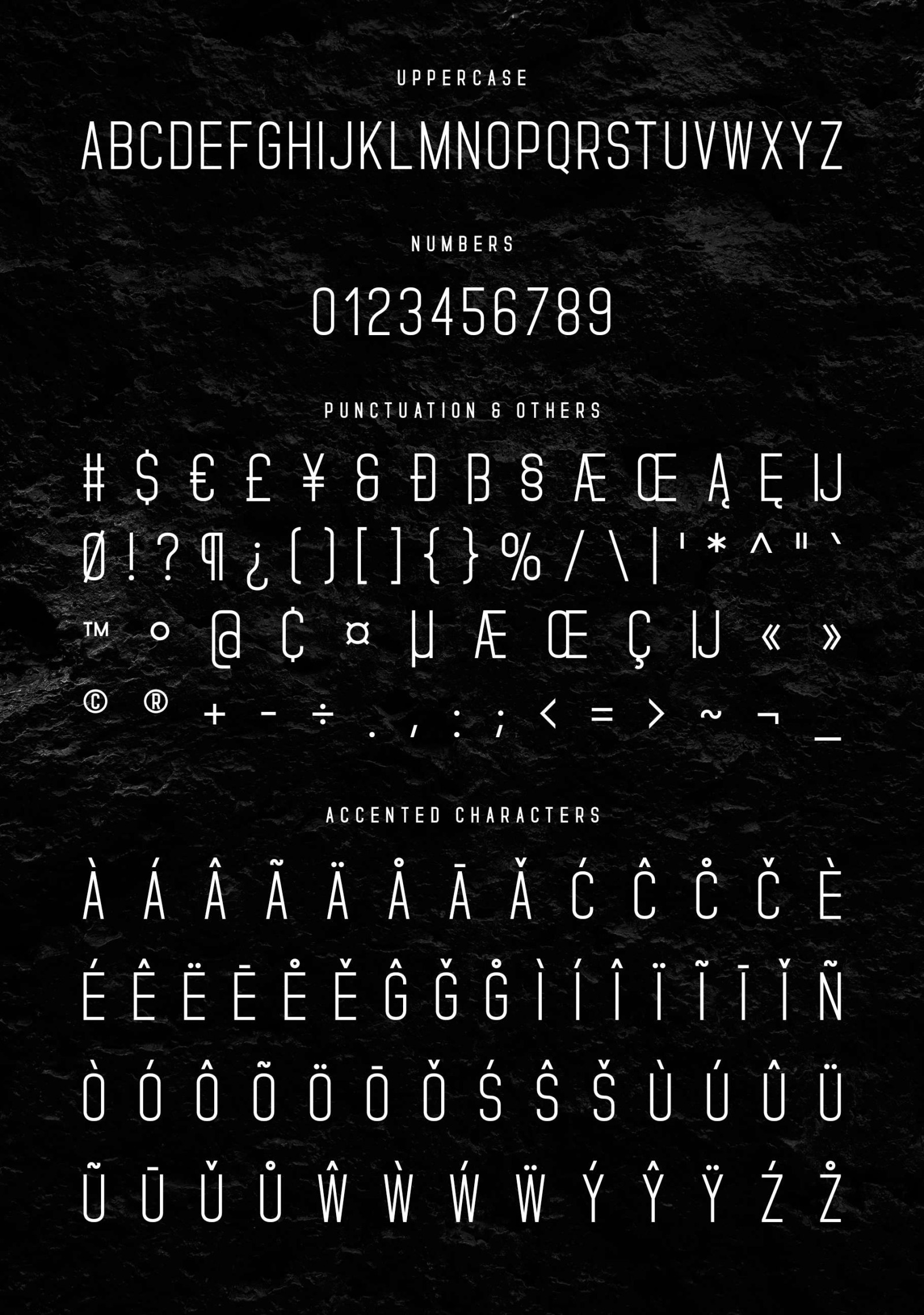 Standaris Font Family – Sans Serif