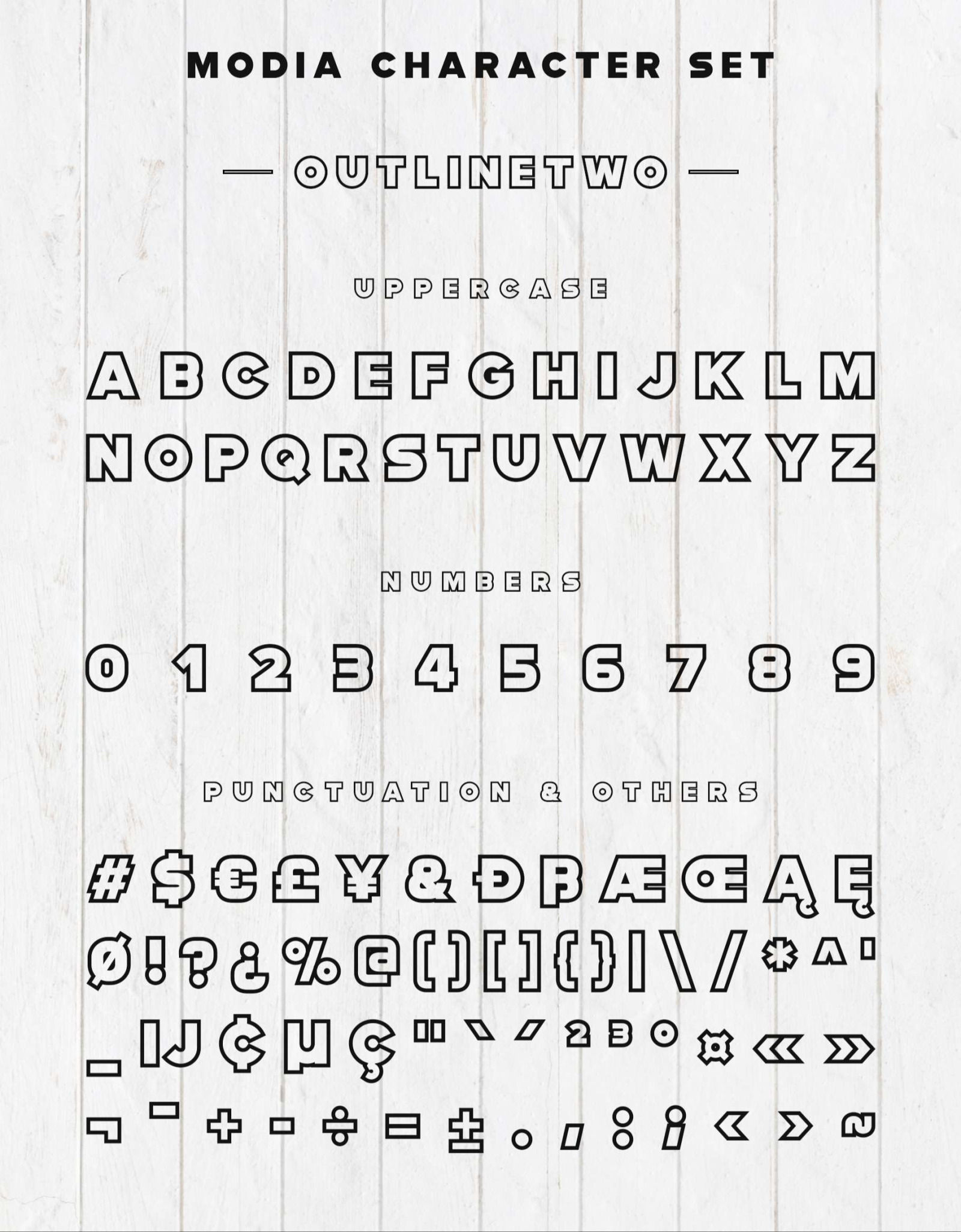 Modia Font Family - Sans Serif