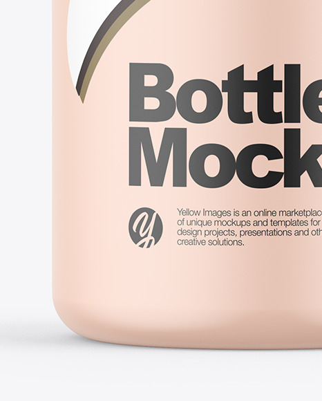 Matte Bottle Mockup