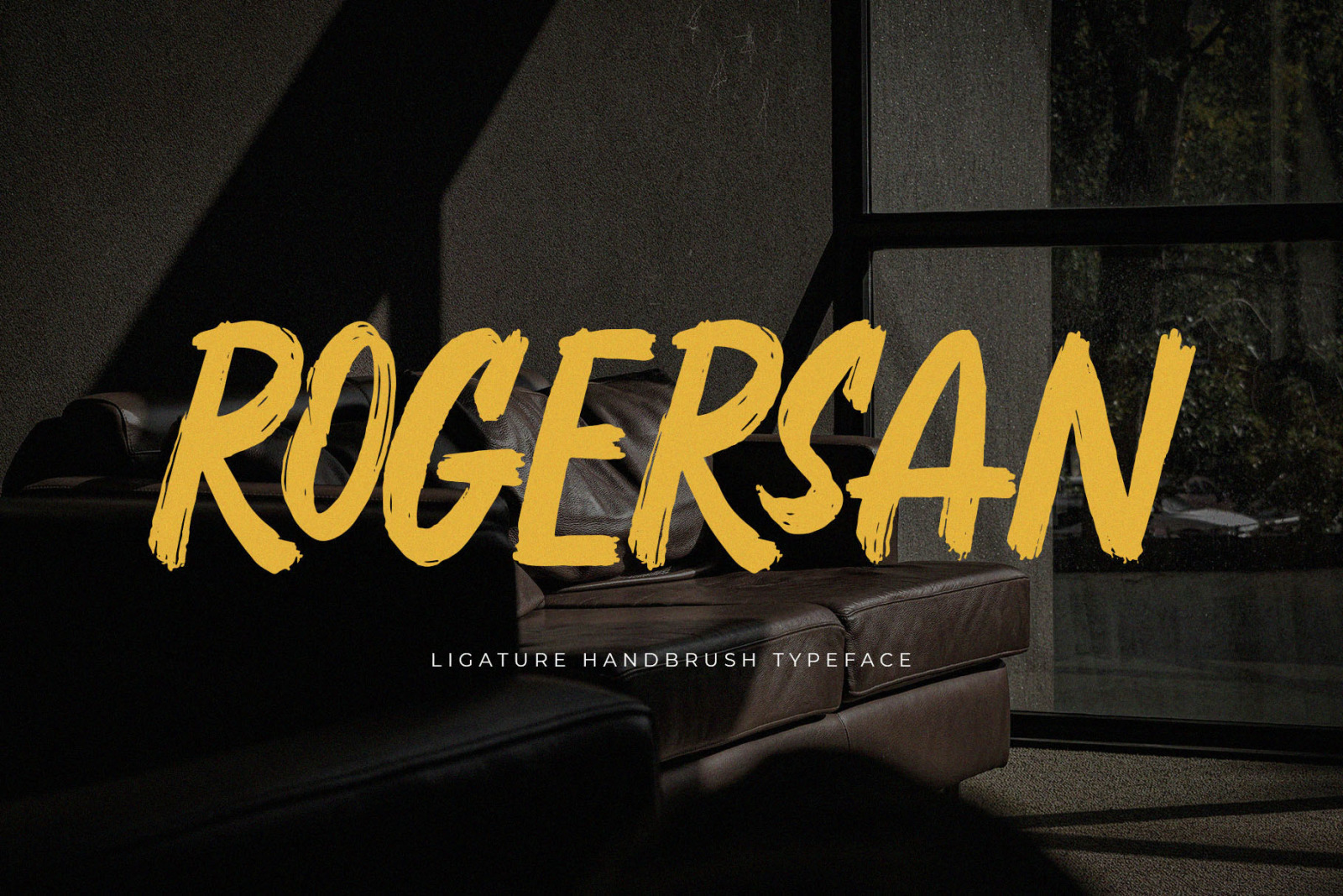 Rogersan – Brush Font Rogersan – Brush Font