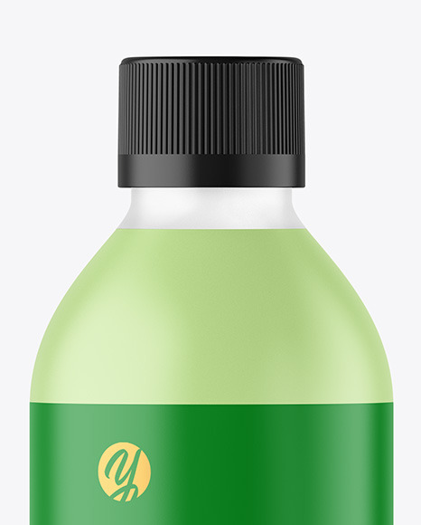 Frosted Liquid Soap Bottle Mockup