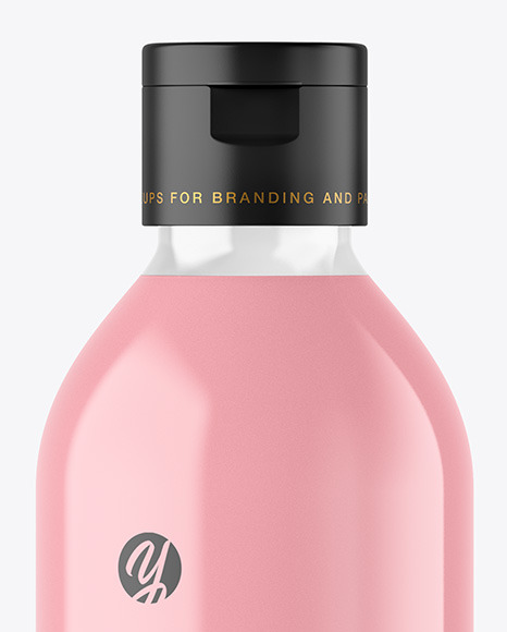 Clear Liquid Soap Bottle Mockup