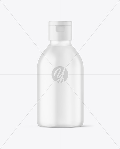 Frosted Plastic Bottle Mockup