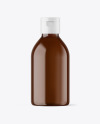 Amber Plastic Bottle Mockup Amber Plastic Bottle Mockup