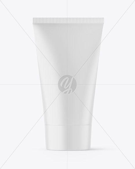 Matte Cosmetic Tube Mockup