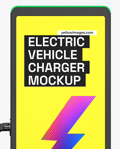 Electric Vehicle Charger Mockup