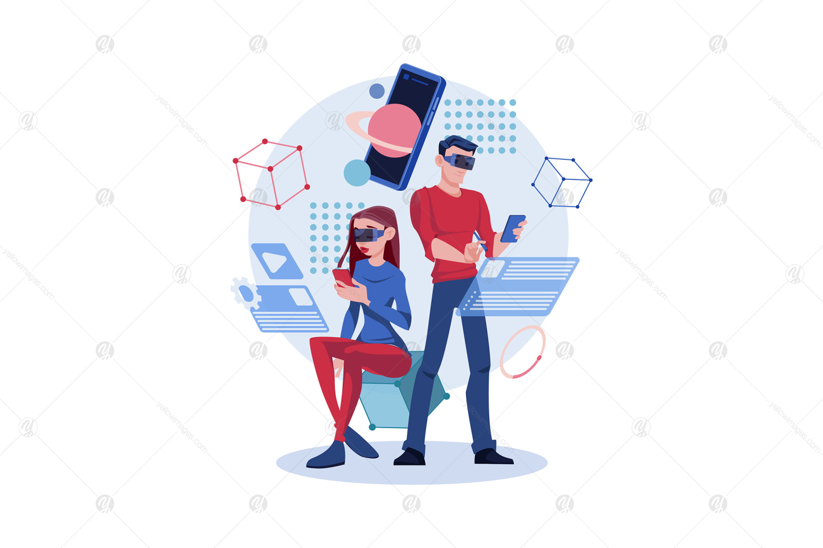 M386_NFT & Blockchain Illustrations M386_NFT & Blockchain Illustrations