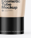 Glossy Cosmetic Tube Mockup