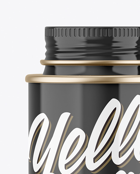 Glossy Bottle Mockup