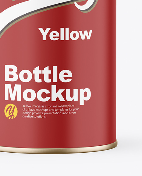 Matte Bottle Mockup