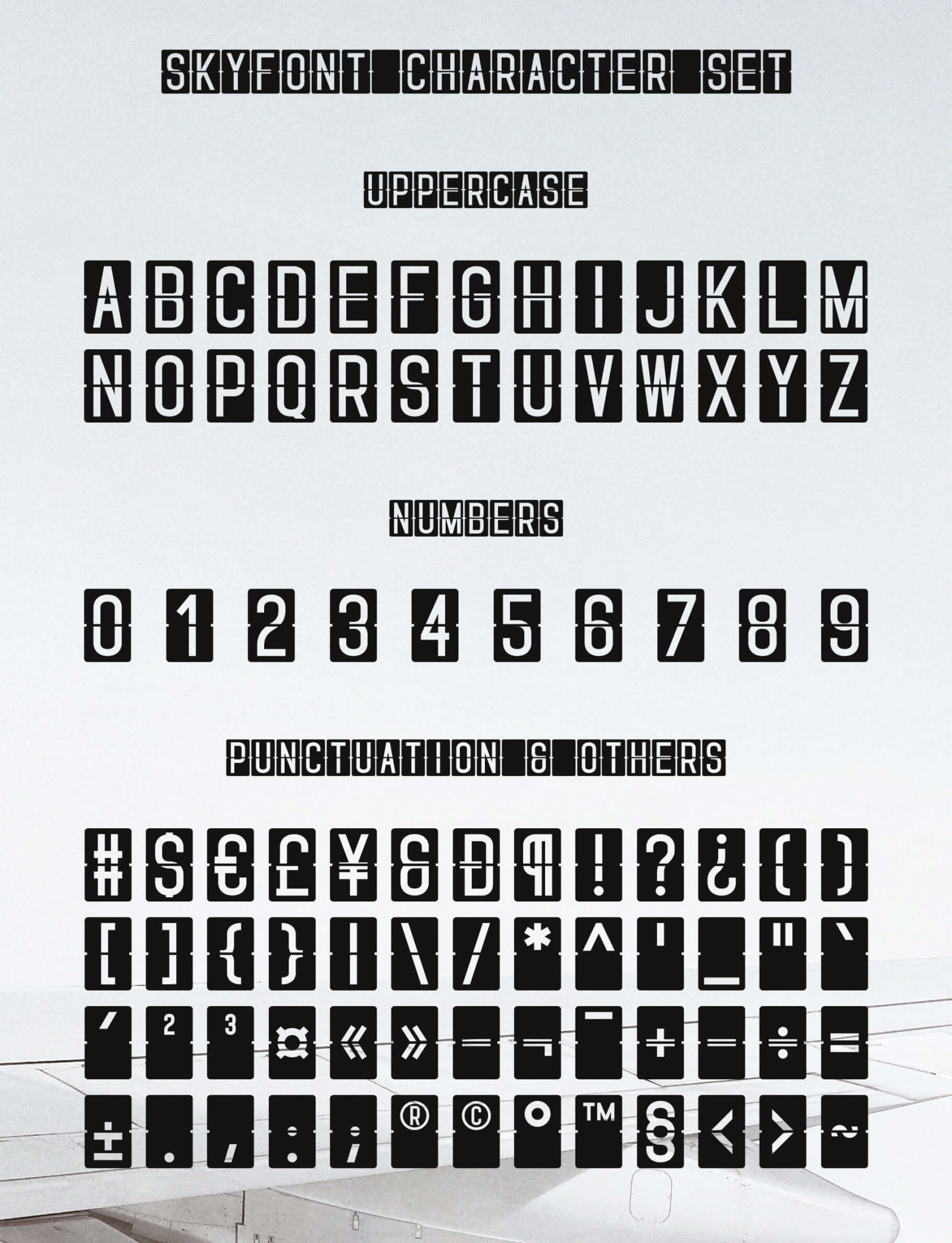 Skyfont Font Family - Sans Serif