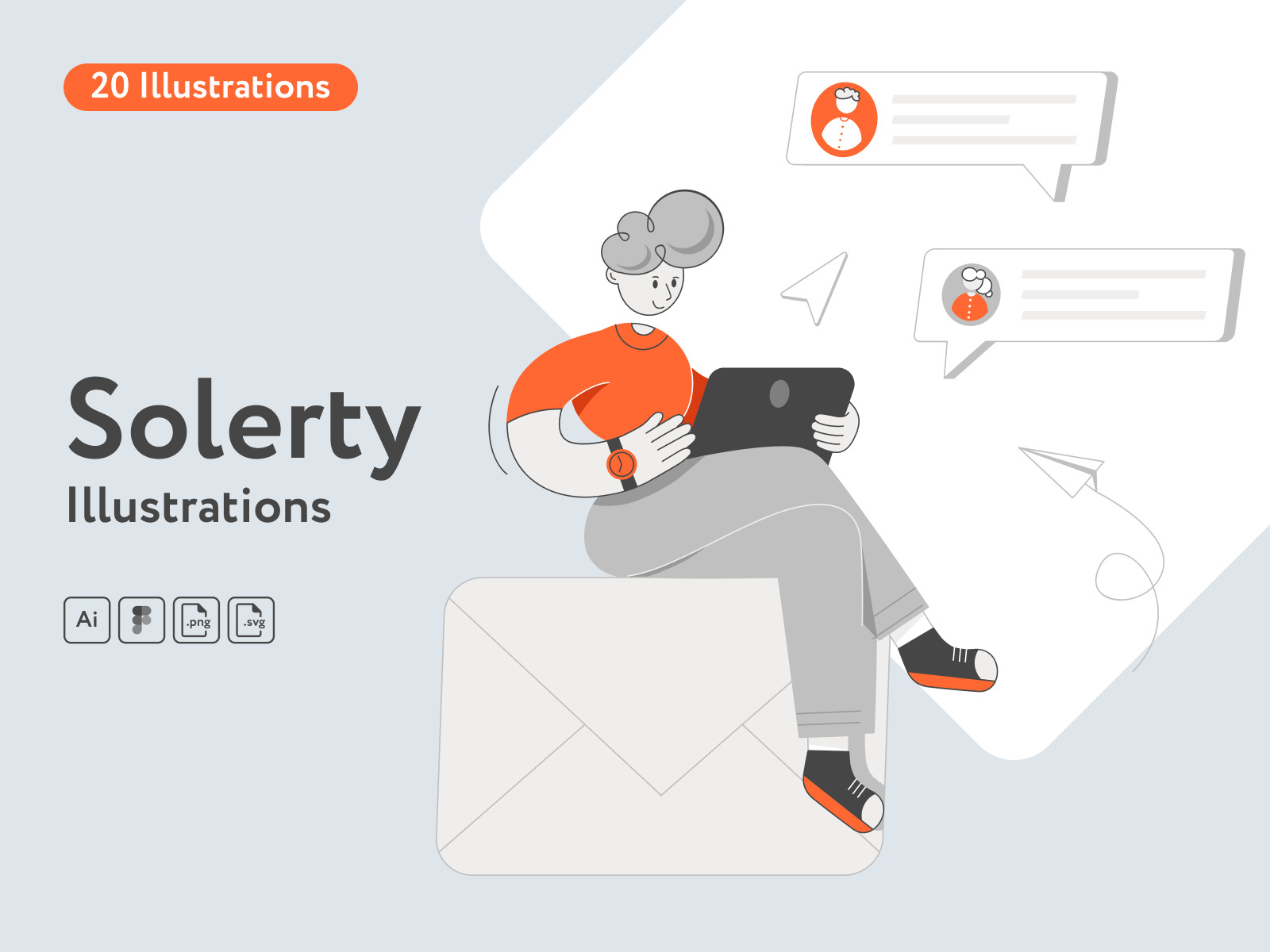 Solerty Marketing Illustrations