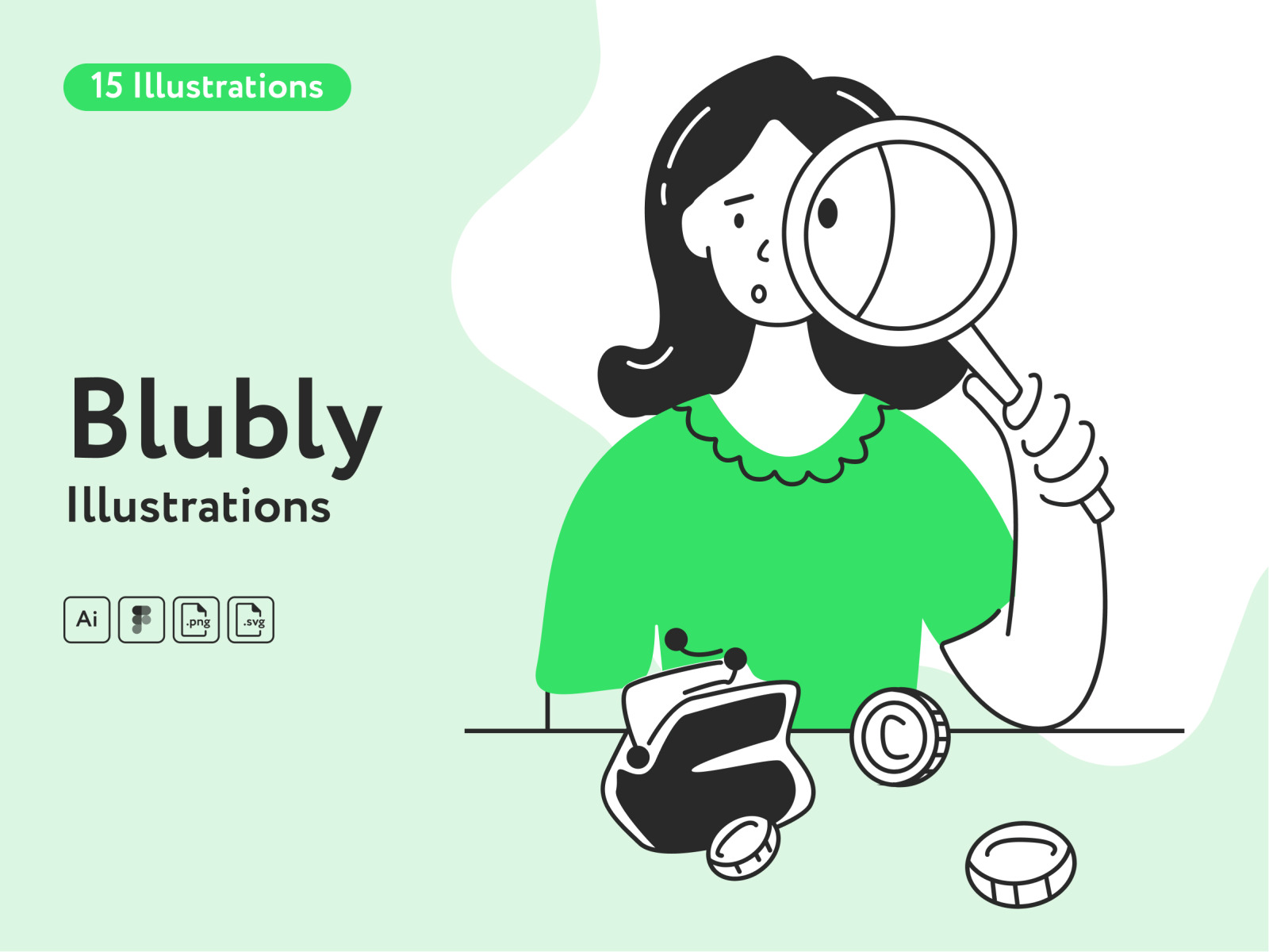 Blubly Finance Illustrations Blubly Finance Illustrations