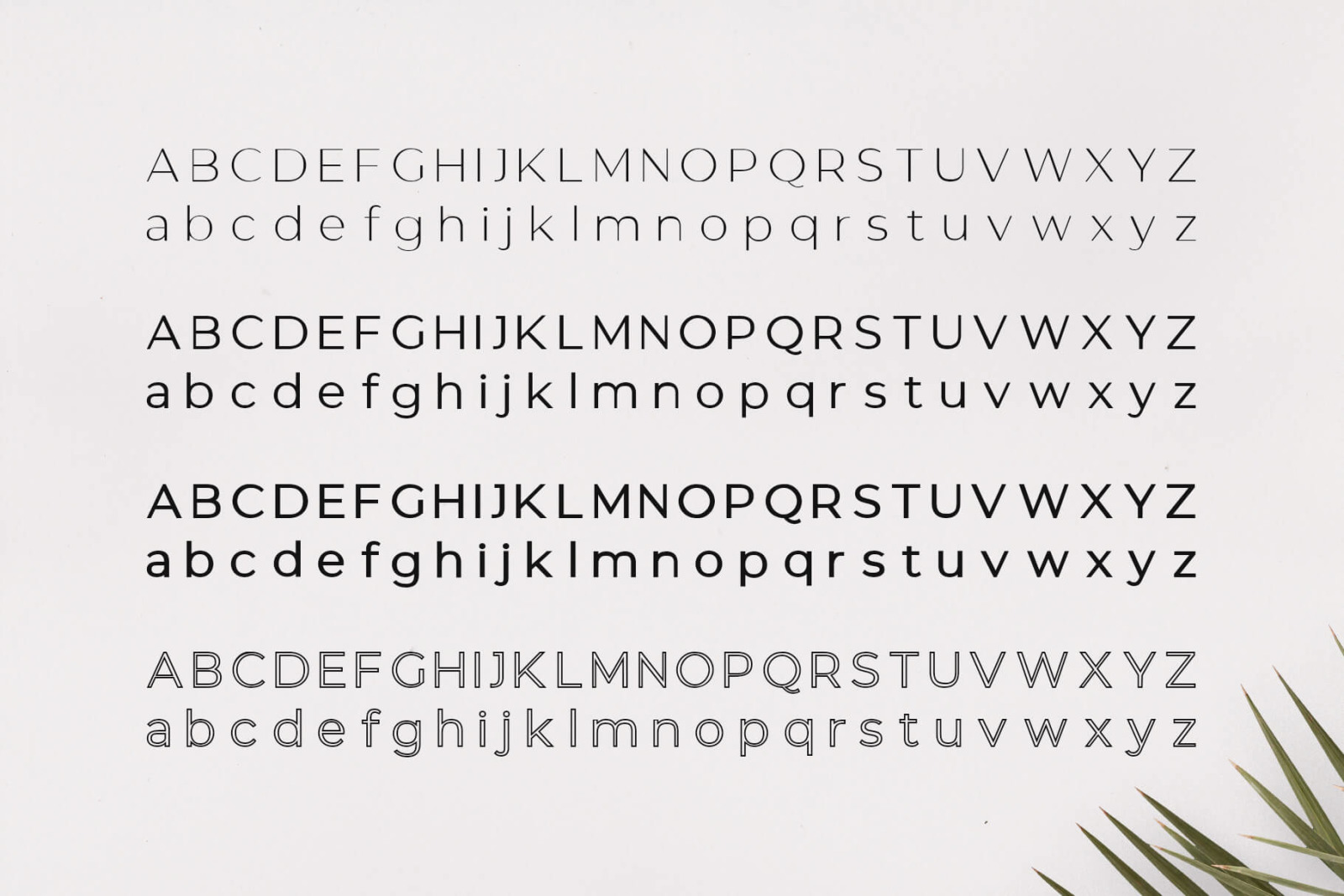 Gantic Font Family - Sans Serif