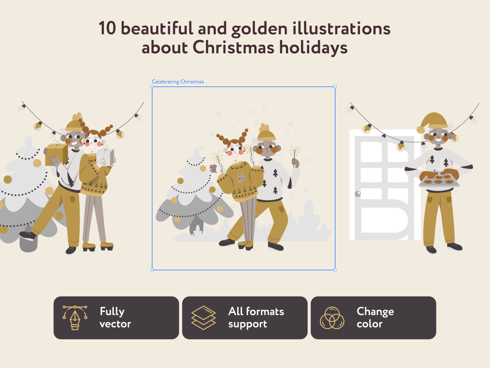 Yelmos Christmas Illustrations Yelmos Christmas Illustrations