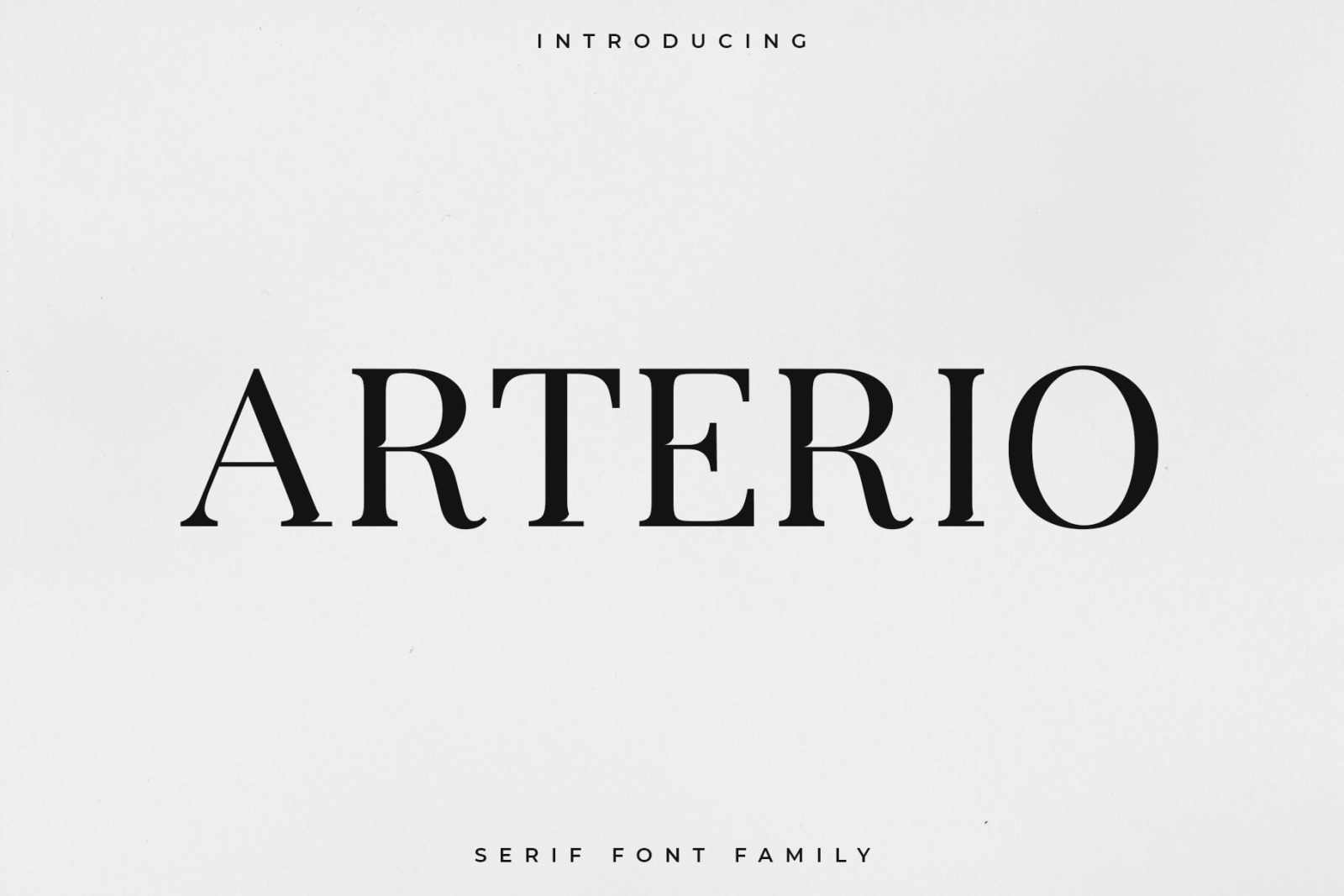 Arterio Font Family - Serif Arterio Font Family - Serif