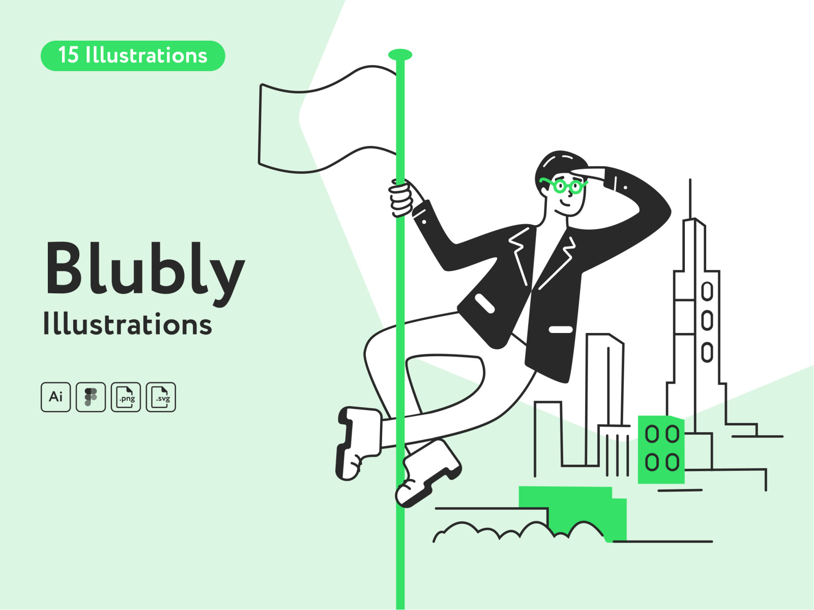 Blubly Business Illustrations Blubly Business Illustrations