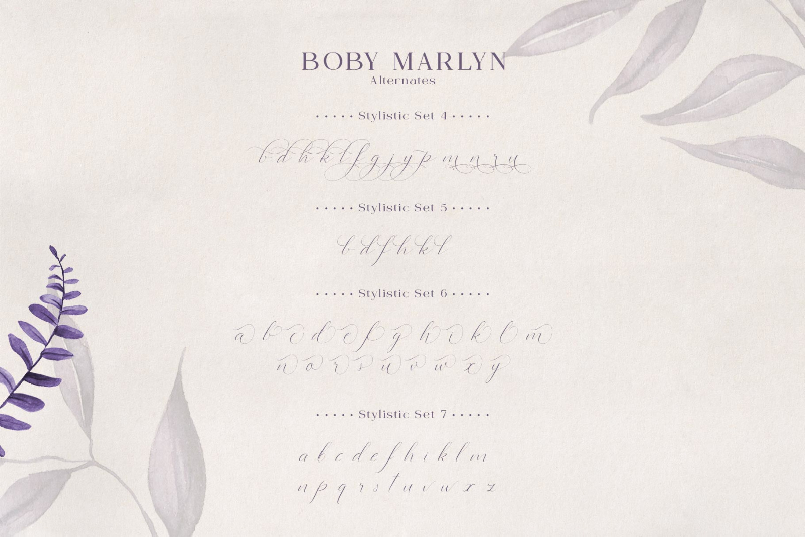 Boby Marlyn Script Font Boby Marlyn Script Font