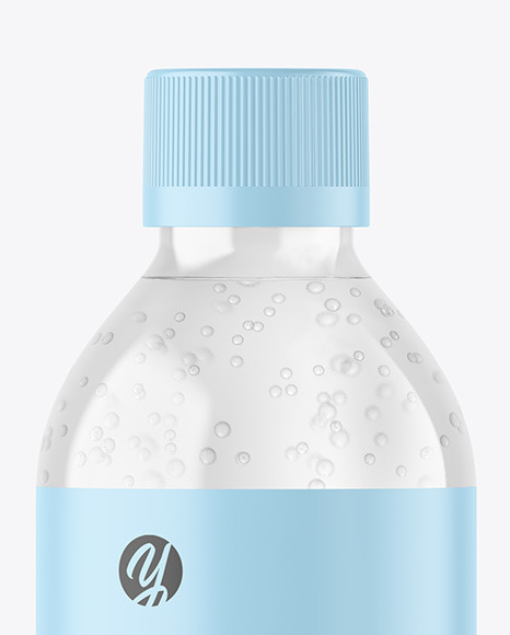 Clear Plastic Bottle Mockup