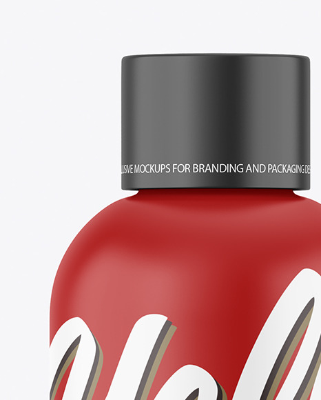 Matte Bottle Mockup