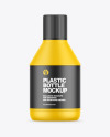 Matte Plastic Bottle Mockup