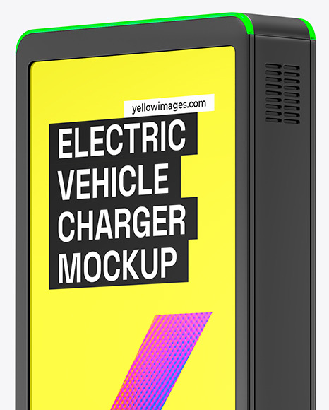 Electric Vehicle Charger Mockup