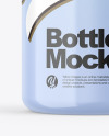 Glossy Bottle Mockup