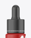 Matte Dropper Bottle Mockup