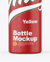 Matte Dropper Bottle Mockup