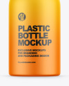 Matte Plastic Bottle w/ Pump Mockup