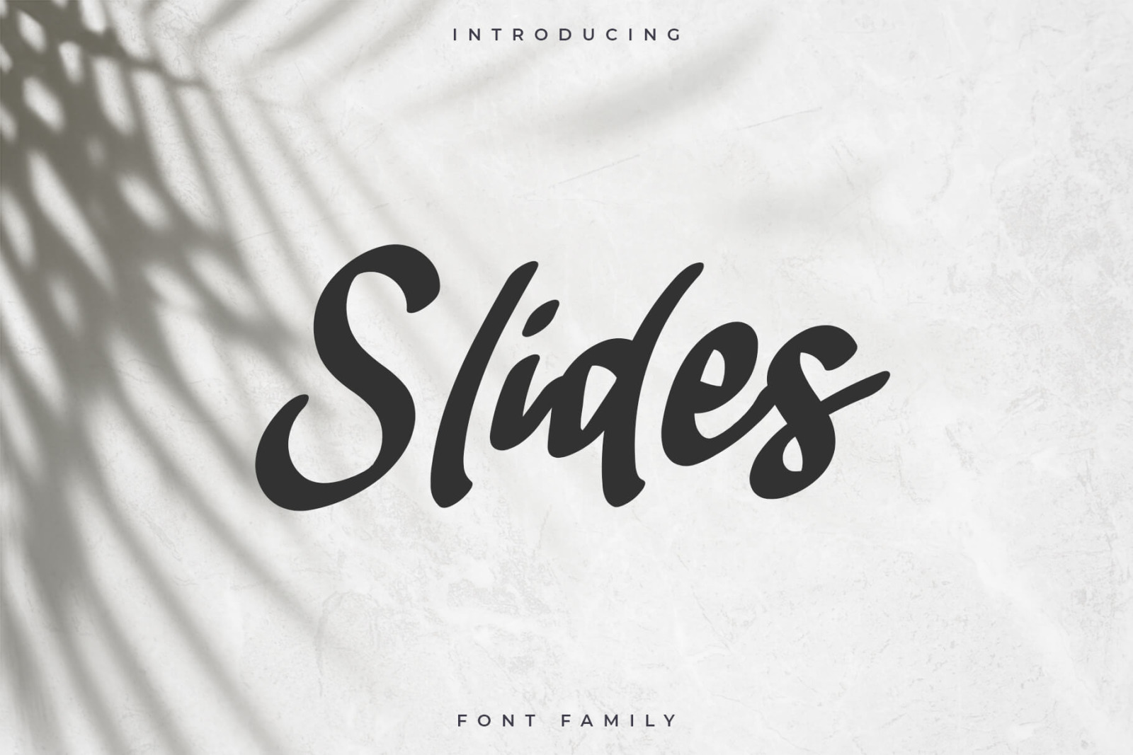 Slides Font Family - Script Slides Font Family - Script