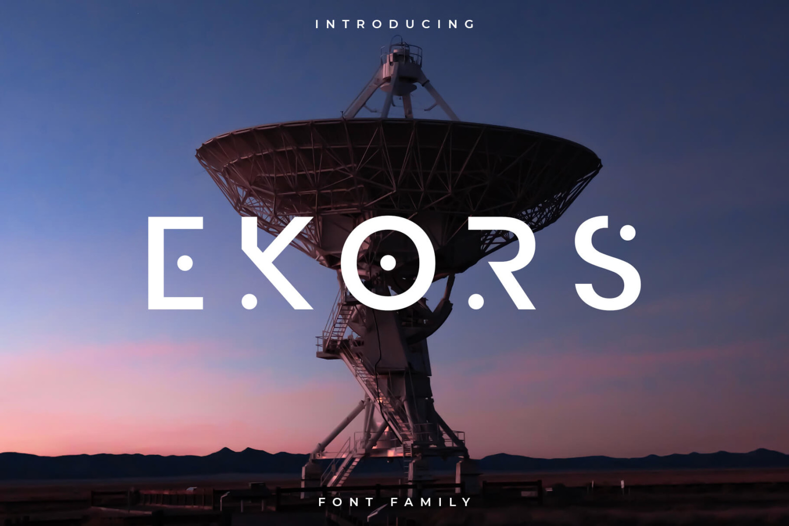 Ekors Font Family – Sans Serif